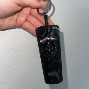 Starbucks Cold Cup Black Keychain BRAND NEW w/o tags. Cute accessory!!